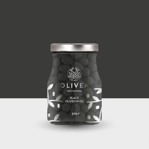 Olive and olive oil - OLIVEA - Black olives in oil