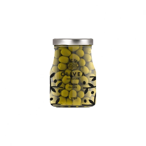 Оливки и оливковое масло - OLIVEA - Оливки зелёные с косточкой